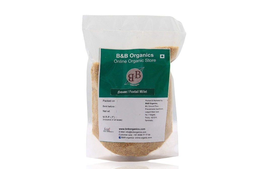 B&B Organics Foxtail Millet    Pack  5 kilogram
